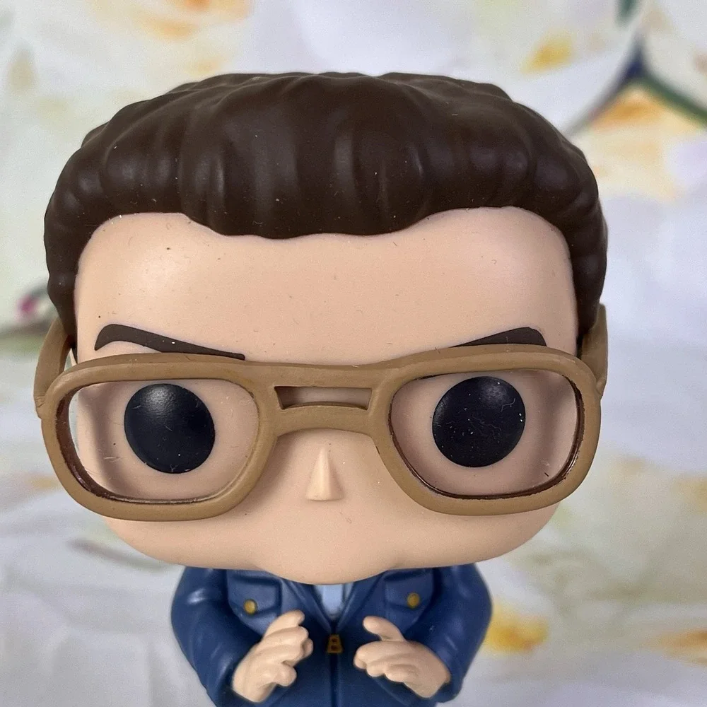 Funko POP TV Seinfeld Newman The Mailman Brown Hair Glasses Uniform